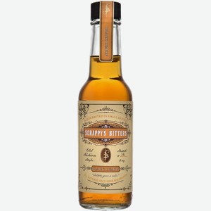 Ликёр Scrappy s Bitters Black Lemon 49% 0.15 л.