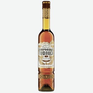 Коньяк Сокровище Тифлиса 3 года, 0.5л