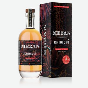 Ром Mezan Chiriqui в подарочной упаковке, 0.7л