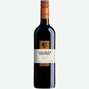 Вино Luis Felipe Edwards Merlot 13% 0.75 л.