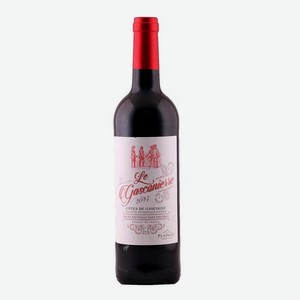 Вино Кот де Гасконь. Руж. Ле Гасконьер 0.75л