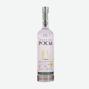 Водка Водка Чистые Росы органическая 0.7л