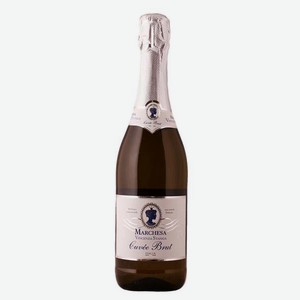Игристое вино Маркеза. Винченца Станга. Кюве Брют 0.75л