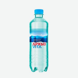 Минеральная и питьевая вода Архыз газированный 0.5л