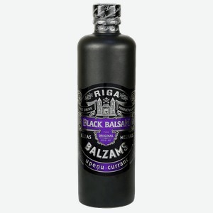 Бальзам Riga Black Balsam Currant Latvijas balzams 30% 0.35 л.