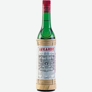 Ликер Люксардо, Мараскино Ориджинале, в бутылке в соломенной оплетке, 750 мл