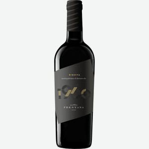 Вино Кантина Френтана,  1960  Монтепульчано д Абруццо Рисерва, 2018, 750 мл, красное, сухое