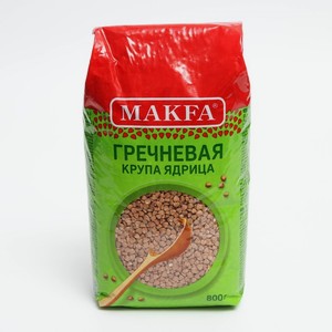 Крупа гречневая МАКФА Ядрица, 800 г