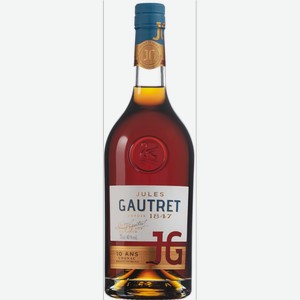 Коньяк Jules Gautret 10 YEARS 0.7л.