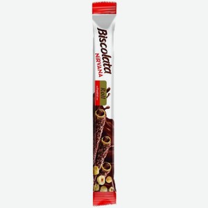 Вафли Вафельная трубочка с ореховой начинкой и фундуком 28л.