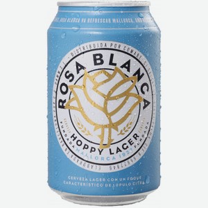 Светлое пиво Rosa Blanca 0.33л