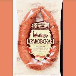 Колбаса Краковская 0.34л.