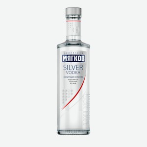 Водка Мягков Серебряная, 0.5л Россия