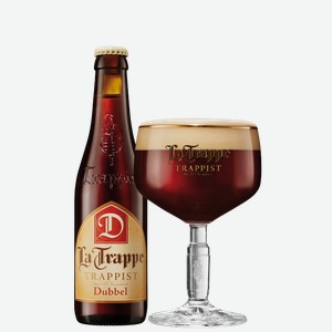 Пиво La Trappe Dubbel 7% 0.33 л.