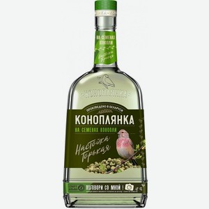 Ликер Коноплянка 7 трав десертный 35% 0,5л