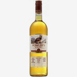 Виски Фоулерс зерновой 40% 1л