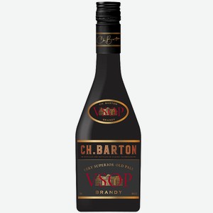 Бренди Чарльз Бартон VSOP 40% 0,5л
