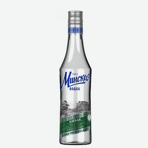Водка Минская мягкая 38% 0,2л