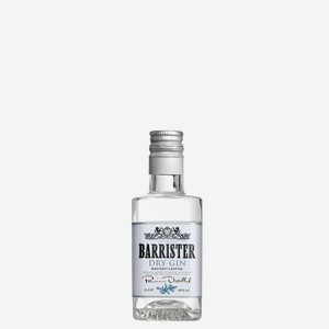 Джин Barrister Dry 40% 0,05л