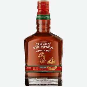 Настойка Nucky Thompson Эппл Пай полусладкая на основе виски 35% 0,5л