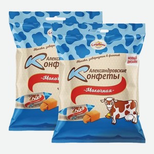 Конфеты молочные Александровские коровки Сладовянка 260 г