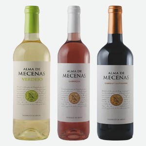 Вино сухое Альма Де Месенас красное, белое, розовое 0,75 л
