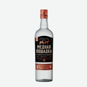 Водка Медная Лошадка, 0.5л Россия