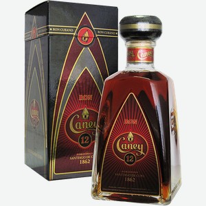 Ром Caney 12 y.o. (gift box) 38% 0.7 л.