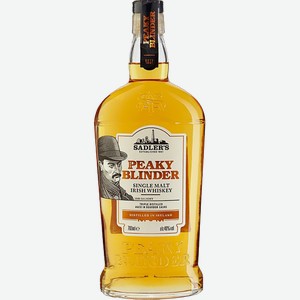 Виски Sadler s Peaky Blinder Single Malt Irish Whiskey 40% 0.7 л.