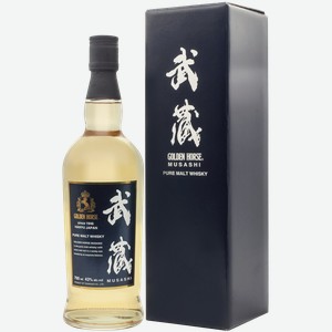 Виски Golden Horse Musashi Single Malt Japanese Whisky 43% 0.7 л.
