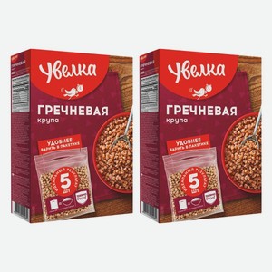 Крупа гречневая ядрица Экстра Увелка 5 шт х 80 г