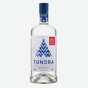 Водка Тундра Authentic Водка Крайнего Севера 1л