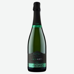 Кава Винарт Вино игристое DO Cava Белое Полусухое 0.75л
