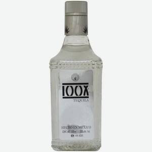 Текила 100 X Сильвер 0.5л