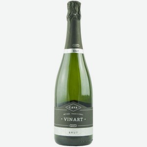 Кава Винарт Вино игристое DO Cava Белое Брют 0.75л