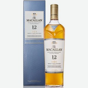 Виски МАКАЛЛАН ТРИПЛ КАСК МЕЙЧУРД 12 лет Scotch Single Malt Speyside 0.7л