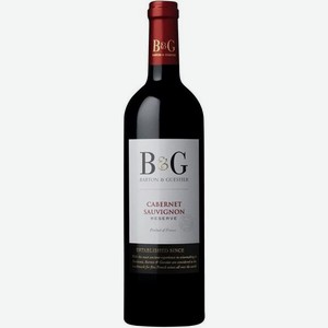 Вино Бартон и Гестье Каберне Совиньон RESERVE IGP LANGUEDOC-ROUSSILLON Красное Полусухое 0.75л
