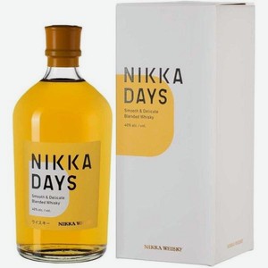 Виски НИККА ДЕЙЗ Japanese Blended Whiskey 0.7л