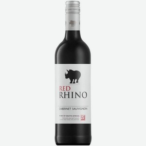 Вино Ред Рино Каберне Совиньон WESTERN CAPE Красное Сухое 0.75л