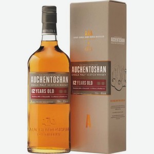 Виски АКЕНТОШАН 12лет Scotch Single Malt Lowlands 0.7л