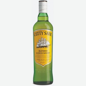 Виски купаж. Катти Сарк (40%) 0,7 л, Шотландия