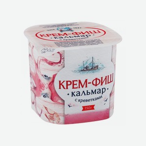 Паста Крем-фиш кальмар-креветки 150г
