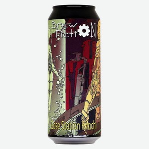 БРЮ ФИКШН гозе Cowberry, BBQ Sauce 5,5% 0,45л ж/б