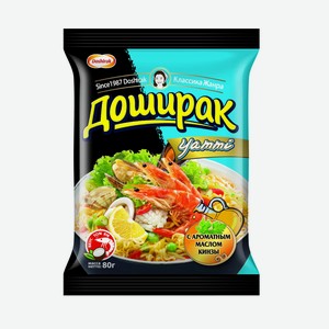 Лапша б/п Доширак Yammi со вкусом Том Ям 80гр