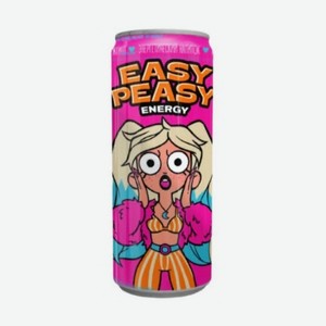 Энергетик EASY PEASY Арбуз Гуава 0,45л