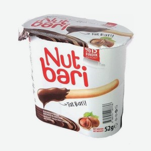 Шок.Паста Nut Bari из фундука и какао с палочками 52 гр