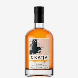 Виски солодовый СКАПА 43% 0,5л 0.5 л