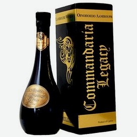 Вино Ламбури, Коммандария Легаси, в подарочной коробке, 250 мл, Белое, Сладкое