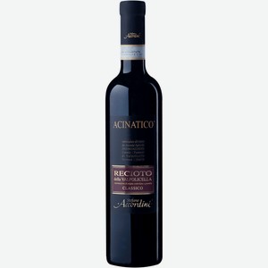 Вино  Ачинатико  Речото делла Вальполичелла Классико, 2019, 2019, 500 мл, Красное, Сладкое