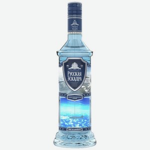 Водка  Русская Эскадра  Самолет, 700 мл